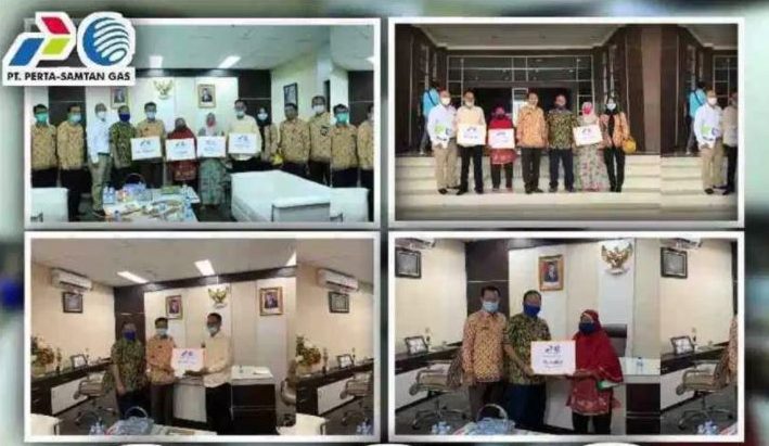 Perta Samtan Gas Salurkan Bantuan 2 Unit Program Bedah Rumah 3 Beasiswa, dan Bantuan Masjid
